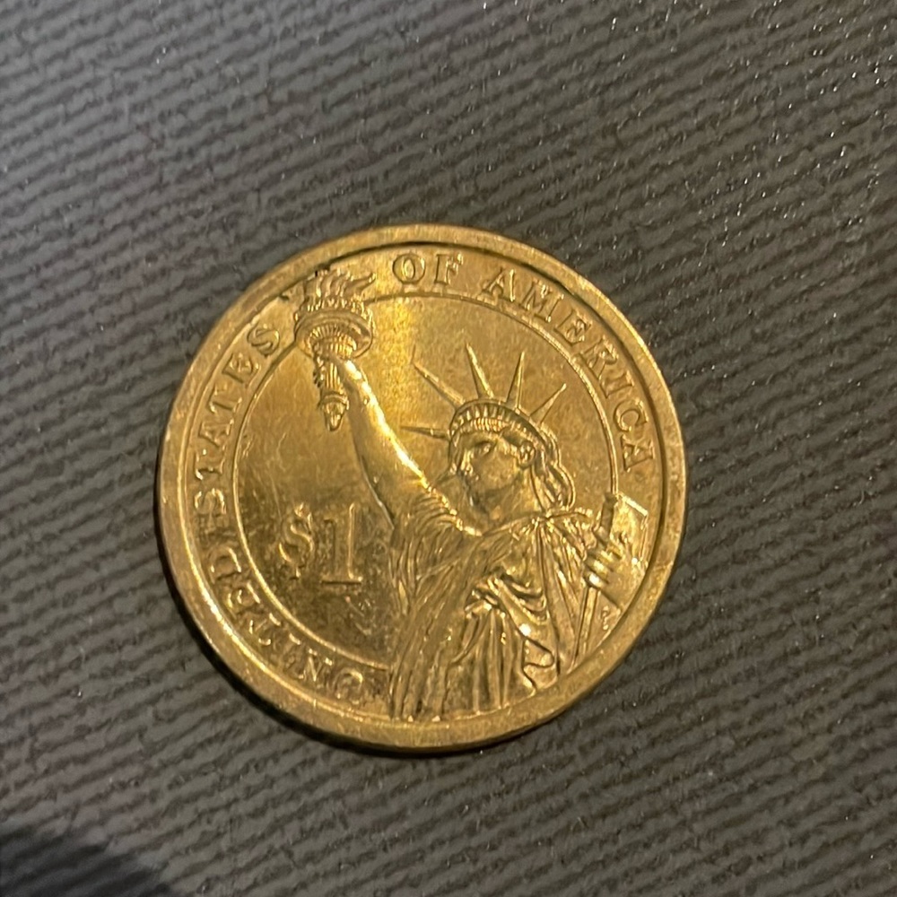 1 dollar coin James Buchanan